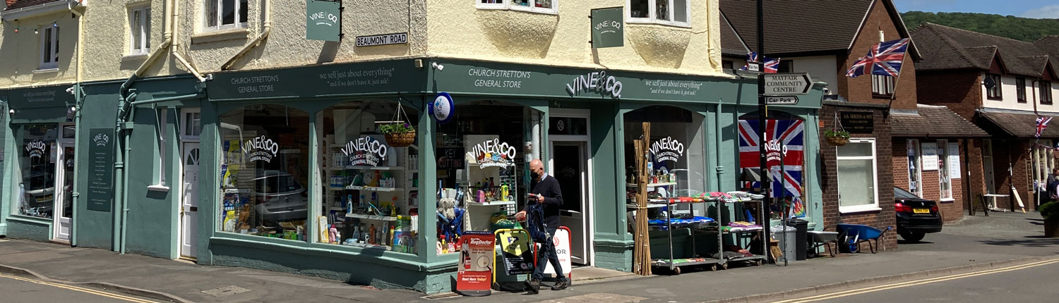 Shopping Church Stretton
