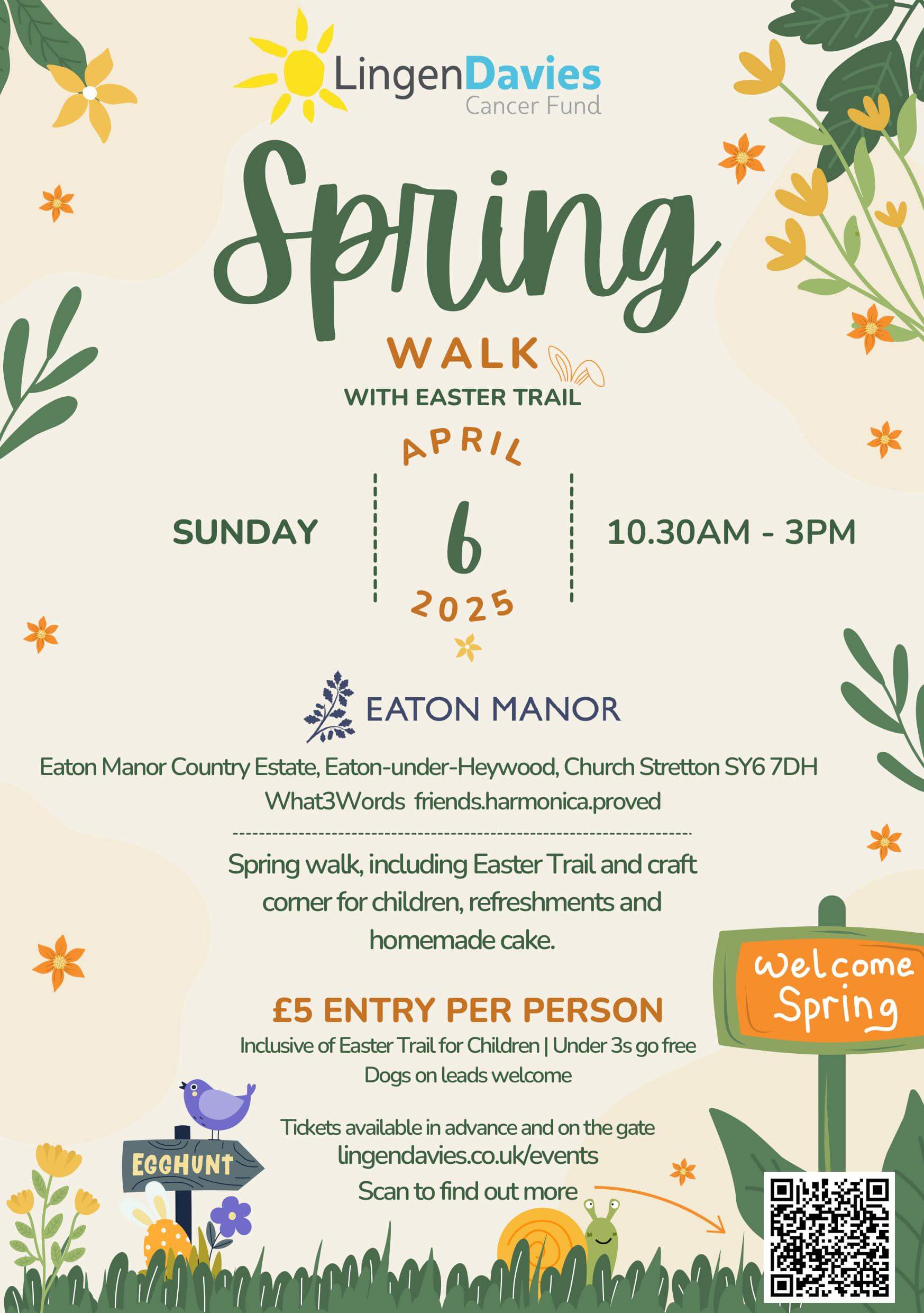 Spring Walk Flyer